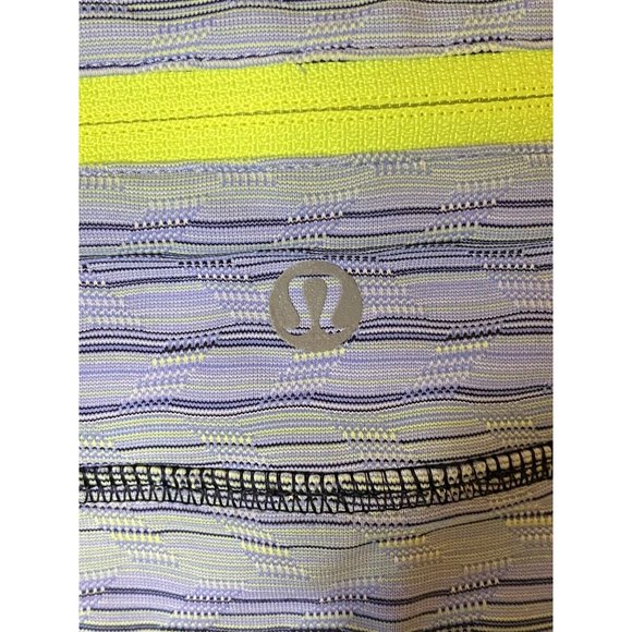 Lululemon Leggings Speed Tight IV Inkwell Space Dye Twist Lullaby Ray Size 4 - Picture 4 of 7